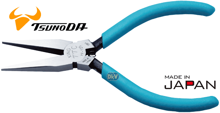 kim mui nhon tsunoda YF-120, tsunoda long flat nose pliers YF-120