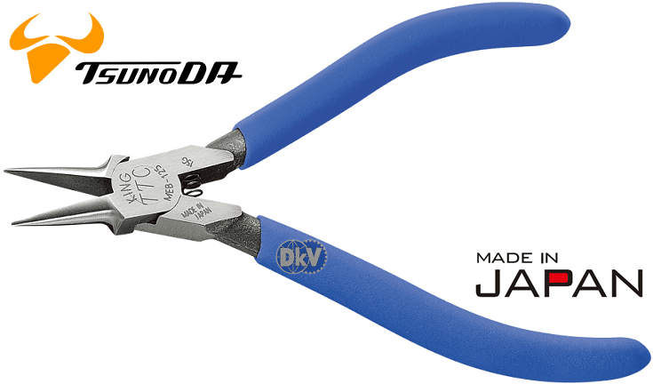 kim mui nhon tsunoda MEB-125, tsunoda long flat nose pliers MEB-125
