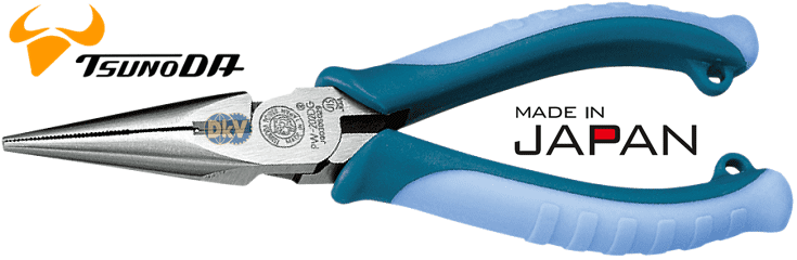 kim mui nhon tsunoda PW-202DG, tsunoda long flat nose pliers PW-202DG