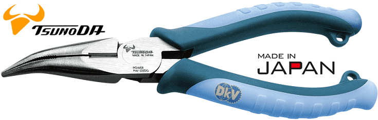 kim mui nhon tsunoda PW-222DG, tsunoda long flat nose pliers PW-222DG