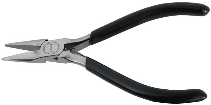Kìm mũi phẳng chống tĩnh điện Bernstein 3-3-933-7-7, Bernstein ESD Flat Nose Pliers 3-3-933-7-7