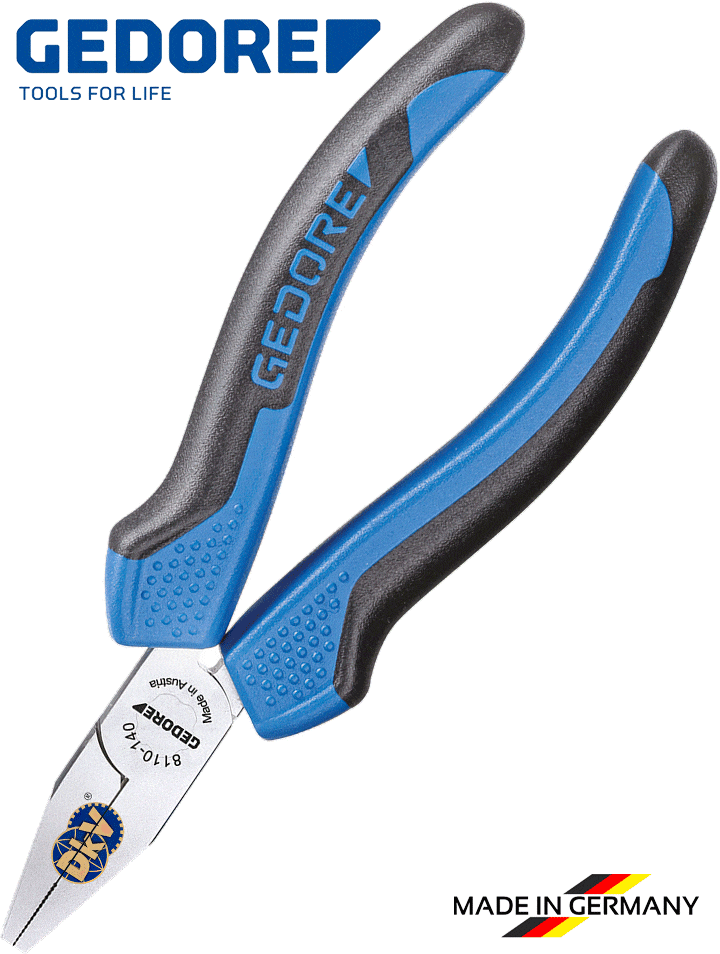 kim mui phang gedore 8110-140 jc, gedore flat nose pliers 8110-140 jc