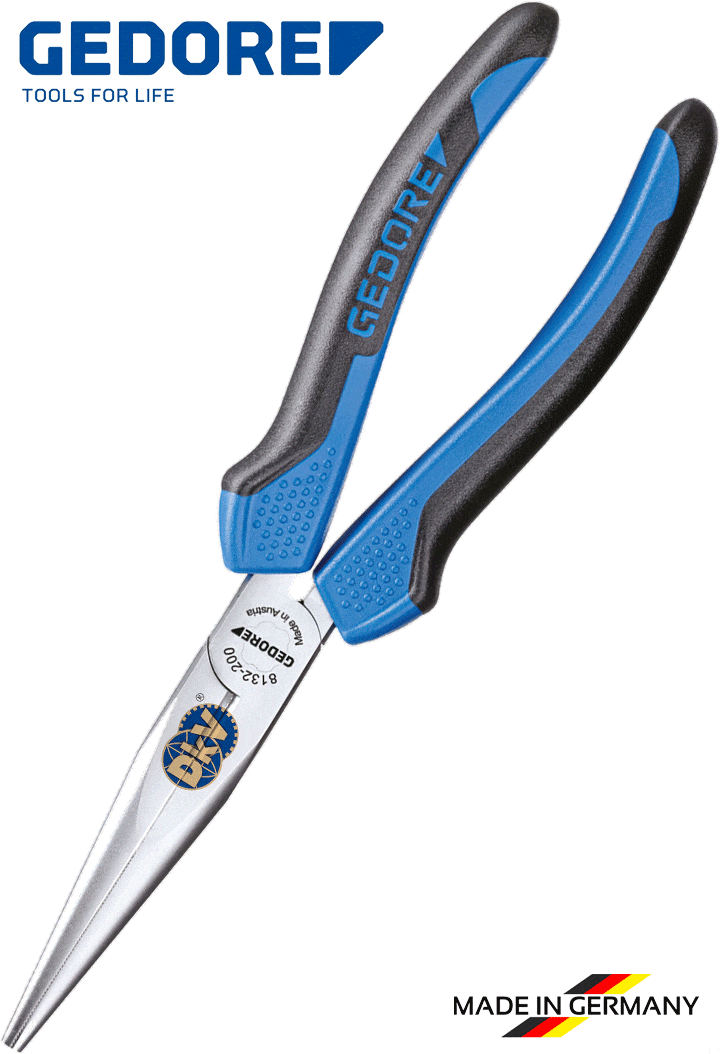 kim mui phang gedore 8132-200 jc, gedore flat nose pliers 8132-200 jc