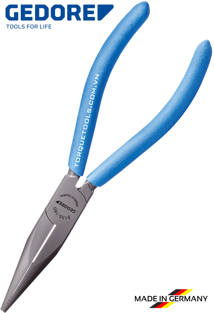 kim mo nhon Gedore 8135-140 TL, Gedore round nose pliers 8135-140 TL