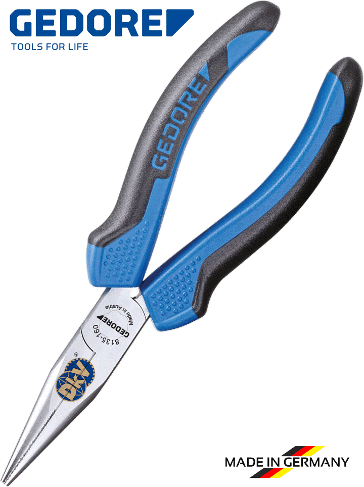 kim mo nhon Gedore 8135-160 JC, Gedore round nose pliers 8135-160 JC