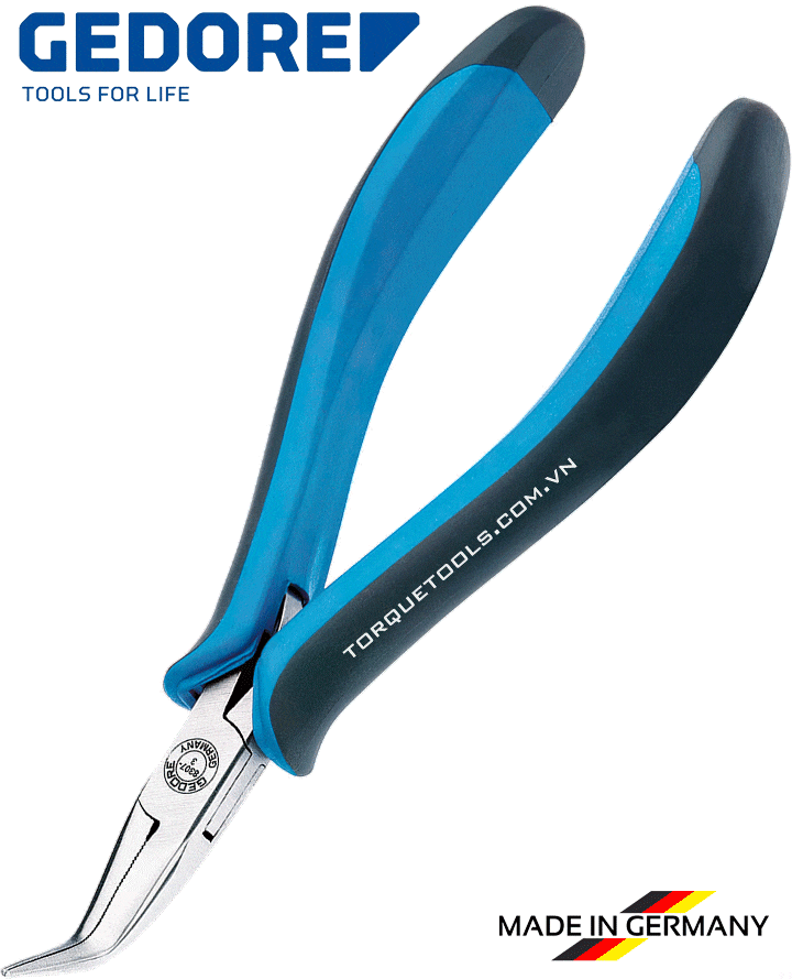kim mo nhon chong tinh dien gedore 8307-3, gedore esd needle nose electronic pliers 8307-3