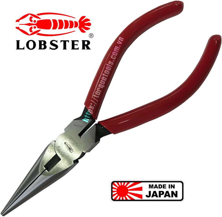 kim mo nhon lobster 2606, lobster long flat knurld nose plirs 2606