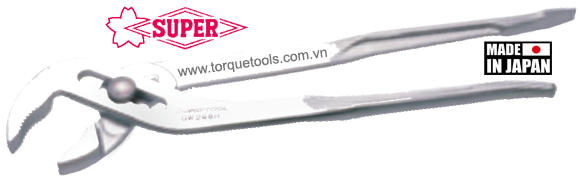 Kìm mỏ quạ Super Tool GW250H,kìm bơm nước Super Tool GW250H , Super Tool water pliers GW250H