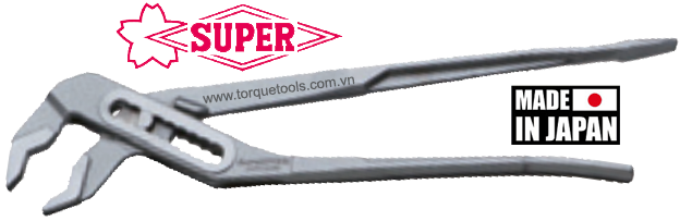 Kìm mỏ quạ Super Tool GW250M,kìm bơm nước Super Tool GW250M, Super Tool water pliers GW250M