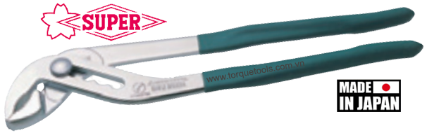 Kìm mỏ quạ Super Tool GWZ250H,kìm bơm nước Super Tool GWZ250H, Super Tool water pliers GWZ250H