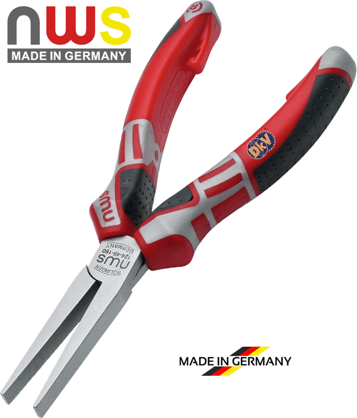 kim mui nhon nws 124-49-160,  nws long flat nose pliers 124-49-160