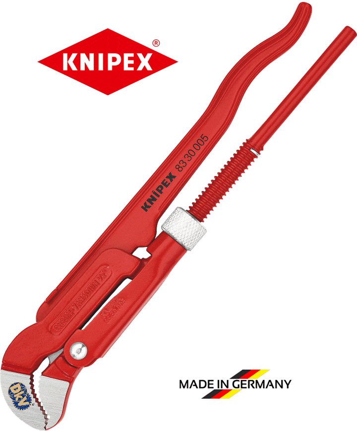 kim mo qua knipex 83 30 005, knipex pipe wrench 83 30 005