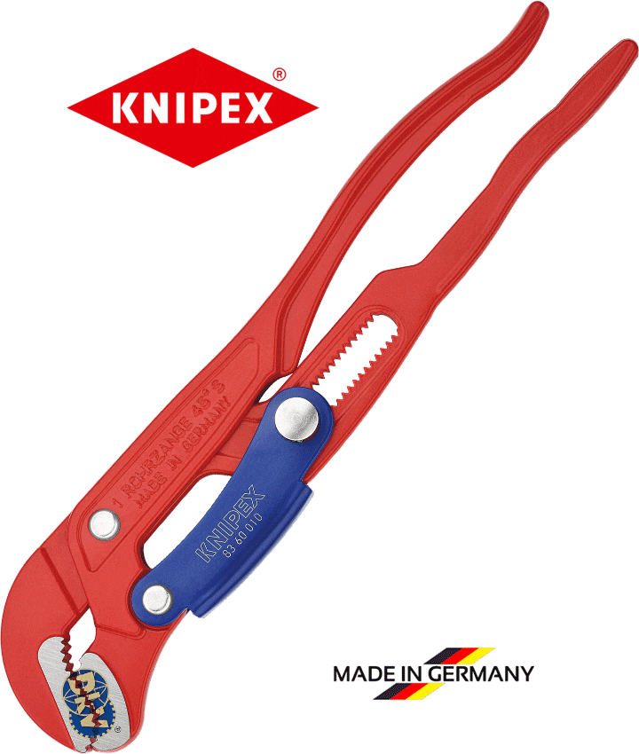 kim mo qua knipex 83 60 010, knipex pipe wrench 83 60 010