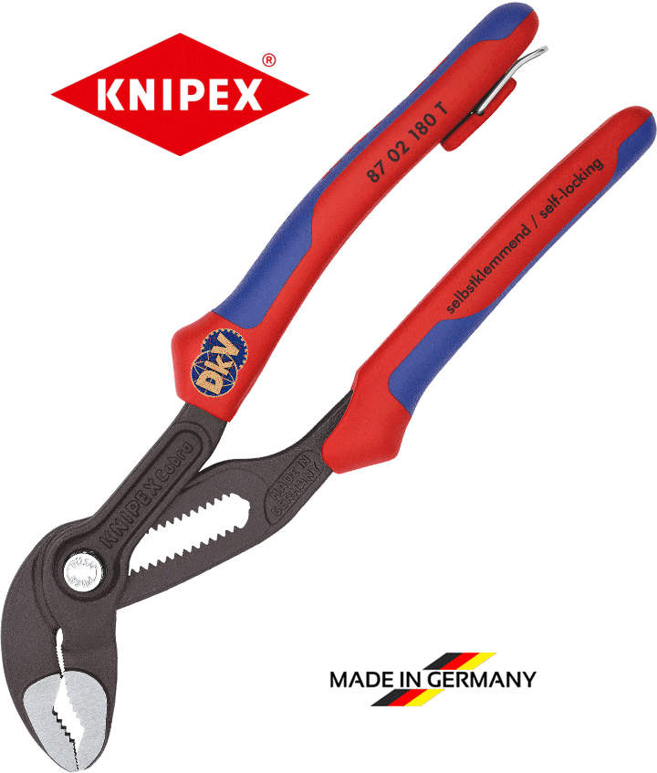 kim mo qua knipex 87 02 180 T, kim bom nuoc knipex 87 02 180 T