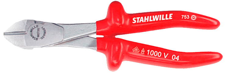 kim cat cach dien stahlwille 66027200, stahlwille vde side cutter pliers 66027200