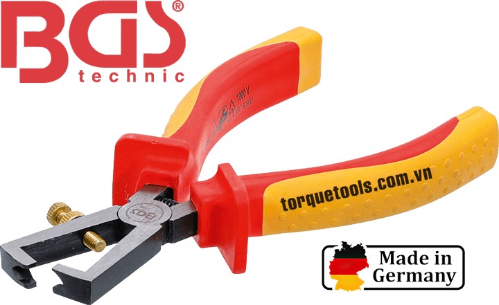 Kìm tuot day cách dien BGS 7156 , BGS VDE wire trippers 7156 