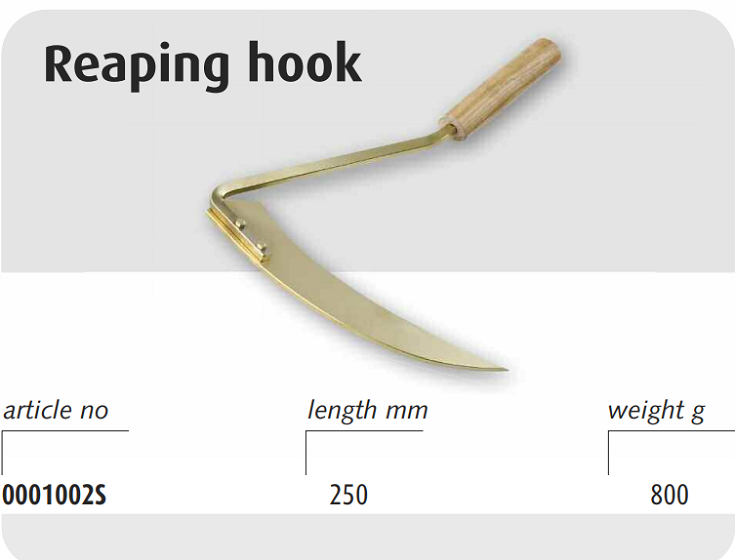 liem chong chay no endres 0001002S, endres non sparking Reaping hook 0001002S