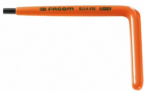 luc giac cach dien Facom 83.12AVSE, Facom insulated hexagon key 83.12AVSE