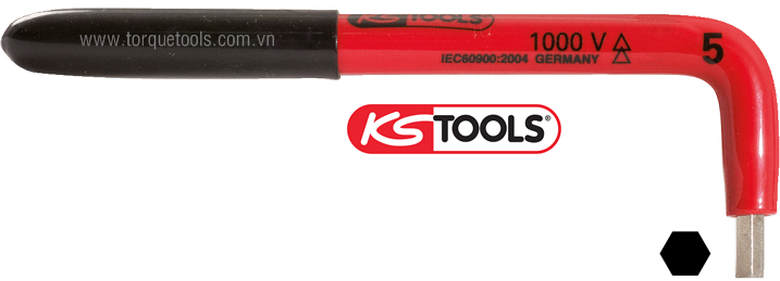luc giac cach dien KS Tools 117.1607, KS Tools insulated hexagon key 117.1607