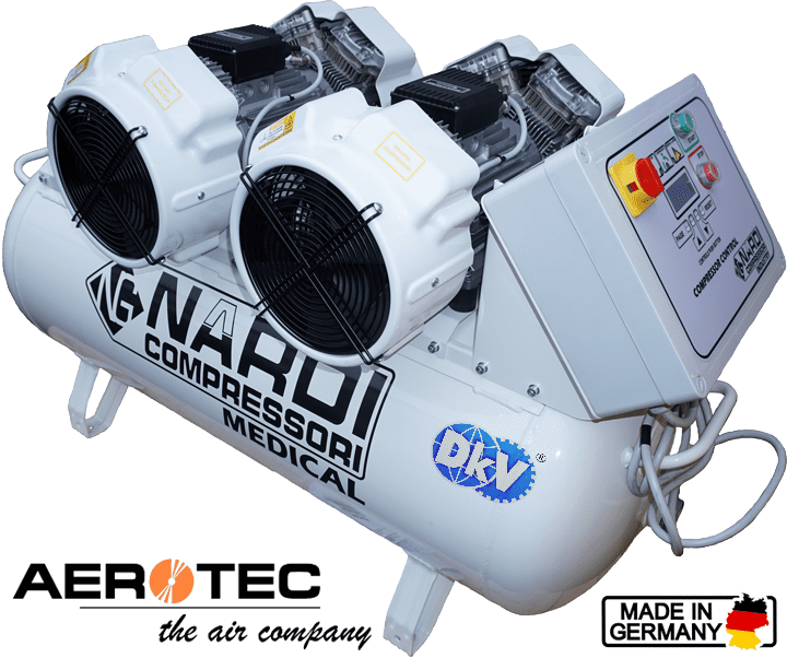 may nen khi Aerotec AEROMEDIC XTR 8D 270 L mit Trockner mit Multipowersteuerung, Aerotec air compressor AEROMEDIC XTR 8D 270 L mit Trockner mit Multipowersteuerung