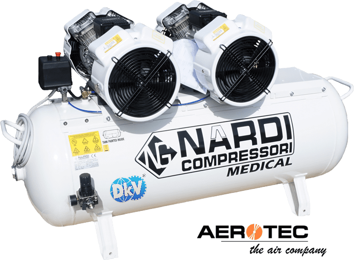may nen khi Aerotec AEROMEDIC XTR 8V 270 L ohne Trockner mit Multipowersteuerung, Aerotec air compressor AEROMEDIC XTR 8V 270 L ohne Trockner mit Multipowersteuerung