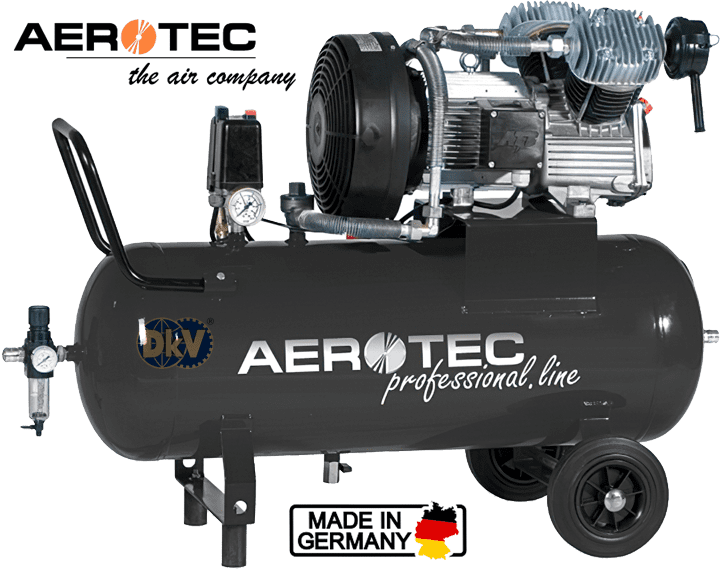 may nen khi Aerotec CL 30-10 90 Liter liegend*, Aerotec air compressor CL 30-10 90 Liter liegend*