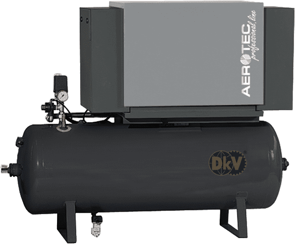 may nen khi Aerotec CK 40-10 270 Liter liegend, Aerotec air compressor CK 40-10 270 Liter liegend