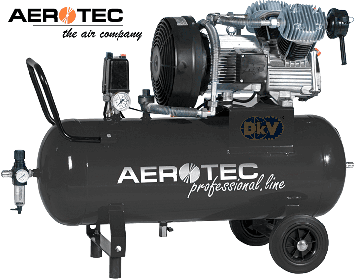 may nen khi Aerotec CH 55-10 / 200 Liter liegend*, Aerotec air compressor CH 55-10 / 200 Liter liegend*