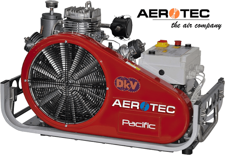 may nen khi Aerotec PACIFIC E 27 - 225 bar, Aerotec air compressor PACIFIC E 27 - 225 bar