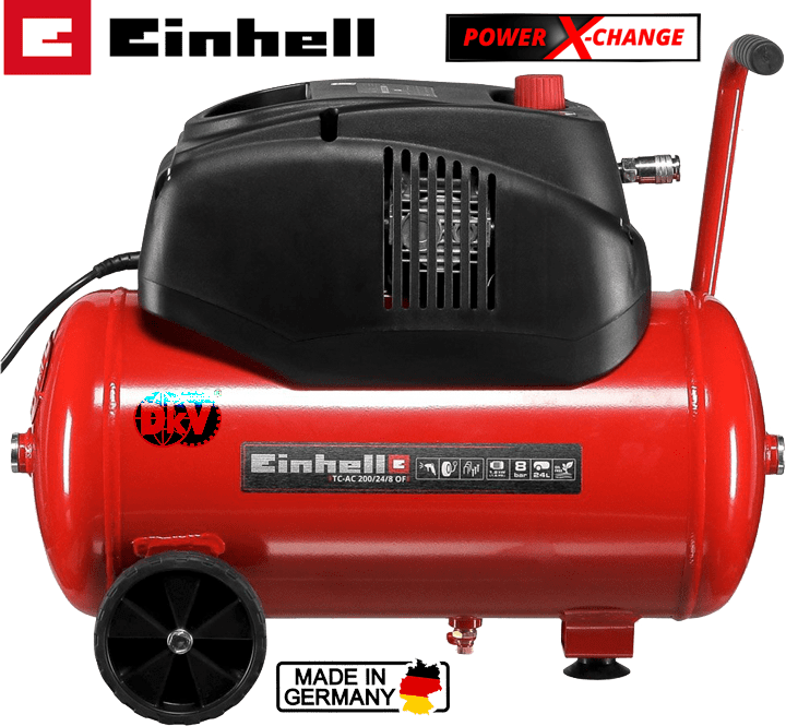 may nen khi einhell TC-AC 200/24/8 OF, einhell air compressor power TC-AC 200/24/8 OF
