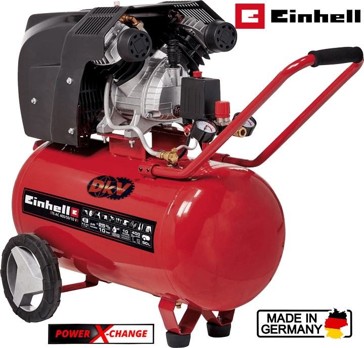 may nen khi einhell te-ac 400/50/10 V, einhell air compressor power te-ac 400/50/10 V