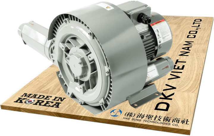 Máy thổi khí Hae Sung HB II-4337S, Hae Sung ring blower HB II-4337S, Hae Sung slide channel blower HB II-4337S