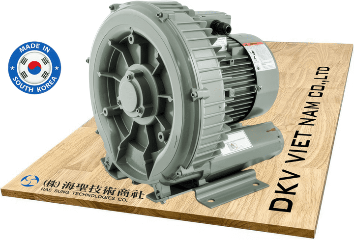 Máy thổi khí Hae Sung HB-439S, Hae Sung ring blower HB-439S, Hae Sung slide channel blower HB-439S