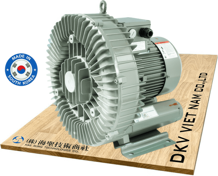 Máy thổi khí Hae Sung HB-629S, Hae Sung ring blower HB-629S, Hae Sung slide channel blower HB-629S