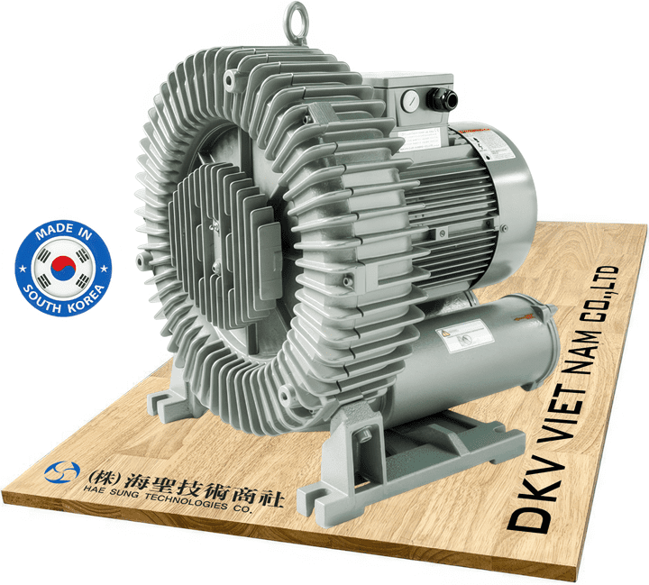 Máy thổi khí Hae Sung HB-829S, Hae Sung ring blower HB-829S, Hae Sung slide channel blower HB-829S