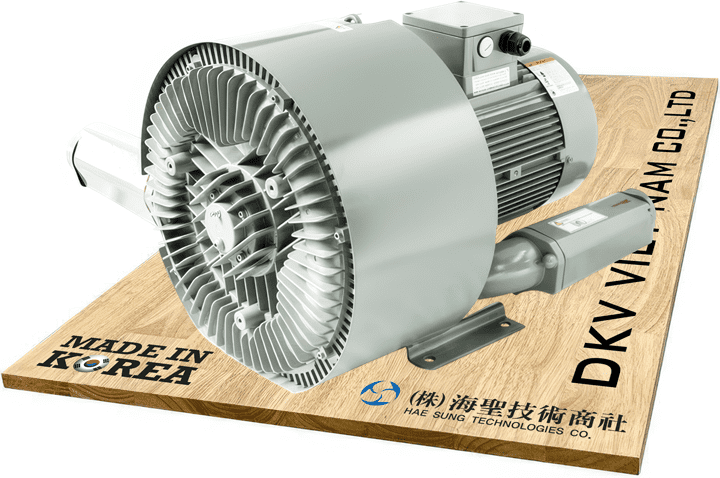 Máy thổi khí Hae Sung HB II-6355S, Hae Sung ring blower HB II-6355S, Hae Sung slide channel blower HB II-6355S