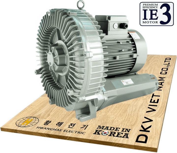Máy thổi khí Hwanghae HRB-1100MP, Hwanghae ring blower HRB-1100MP, Hwanghae slide channel blower HRB-1100MP