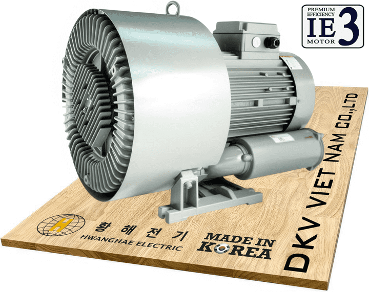 Máy thổi khí Hwanghae HRB-1302MP, Hwanghae ring blower HRB-1302MP, Hwanghae slide channel blower HRB-1302MP