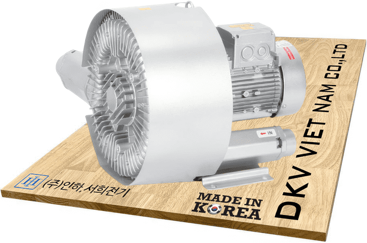 Máy thổi khí Inha IHB-1802OB, Inha ring blower IHB-1802OB, Inha slide channel blower IHB-1802OB