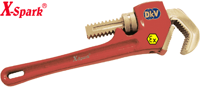 mo let rang chong chay no x-spark 131d-1002, x-spark non sparking adjustable pipe spanner 131d-1002