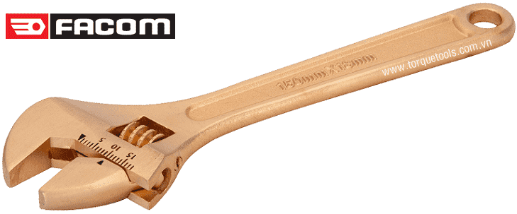 mo let chong chay no Facom 113A.6SR, Facom non sparking adjustable spanner 113A.6SR