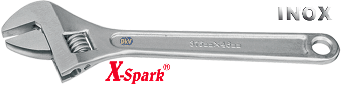 mo let inox X-spark 8115-1010 ,X-Spark inox adjustable wrench 8115-1010