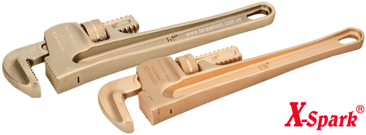 mo let rang chong chay no x-spark 131-1010, x-spark non sparking adjustable pipe spanner 131-1010