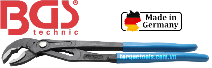 Mỏ lết răng BGS 9544, mỏ lết ống nước BGS 9544, BGS water pump pliers 9544