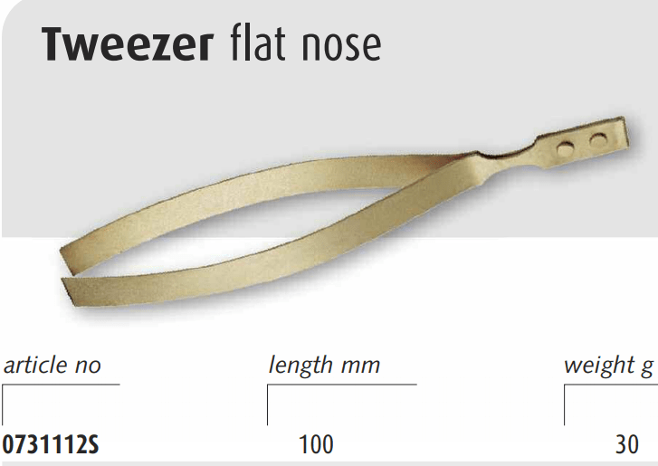nhip chống cháy nổ Endres 0731112S, Endres non sparking tweezer 0731112S