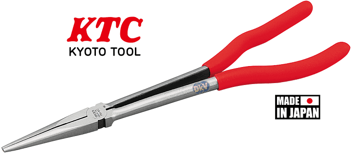 Kìm mũi nhọn KTC PS6-302, KTC flat nose pliers PS6-302