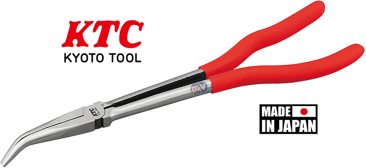 Kìm mũi nhọn KTC PS6-304, KTC flat nose pliers PS6-304