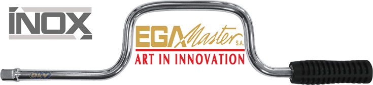 tay cong chu u inox egamaster 38831 , egamaster inox speeder handle 38831