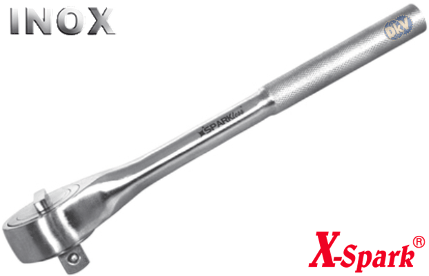 tay cong chu t inox X-Spark 8507-1006, X-Spark inox ratchet wrench 8507-1006