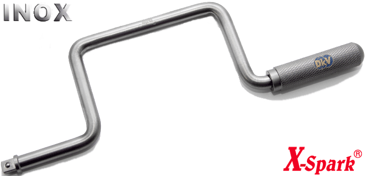 tay cong chu t inox X-Spark 8509-1004, X-Spark inox ratchet wrench 8509-1004